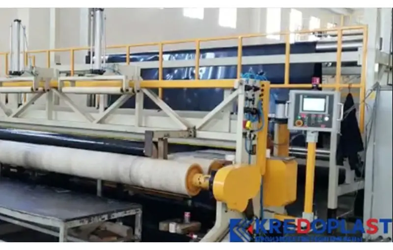 2019. gada Krievijas 6000 mm HDPE membrānas ekstrūzijas projekts